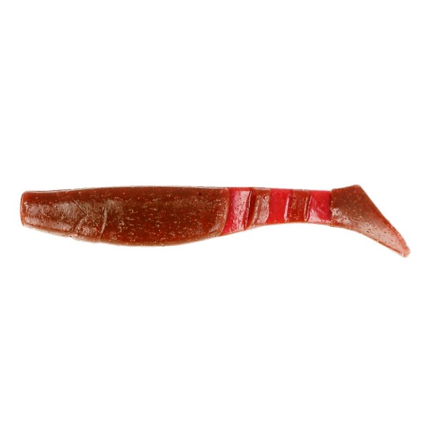 Силіконова приманка рибальська, ZEOX Catchy Shad, довжина 3,2 дюймів, 6шт/уп, колір №002 UV